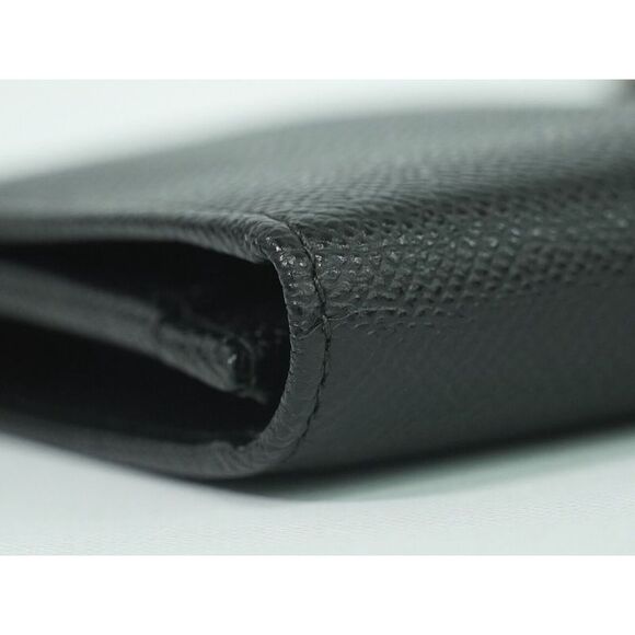 Bulgari Bulgari Bulgari Black Leather Wallet (Pre-Owned) - Picture 10 of 12